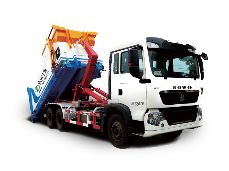YSY5258ZXXE5 Compartment Removable Garbage Truck